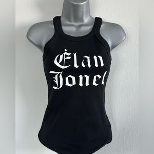 Custom Ribbed Tank Top by ELAN JONEL